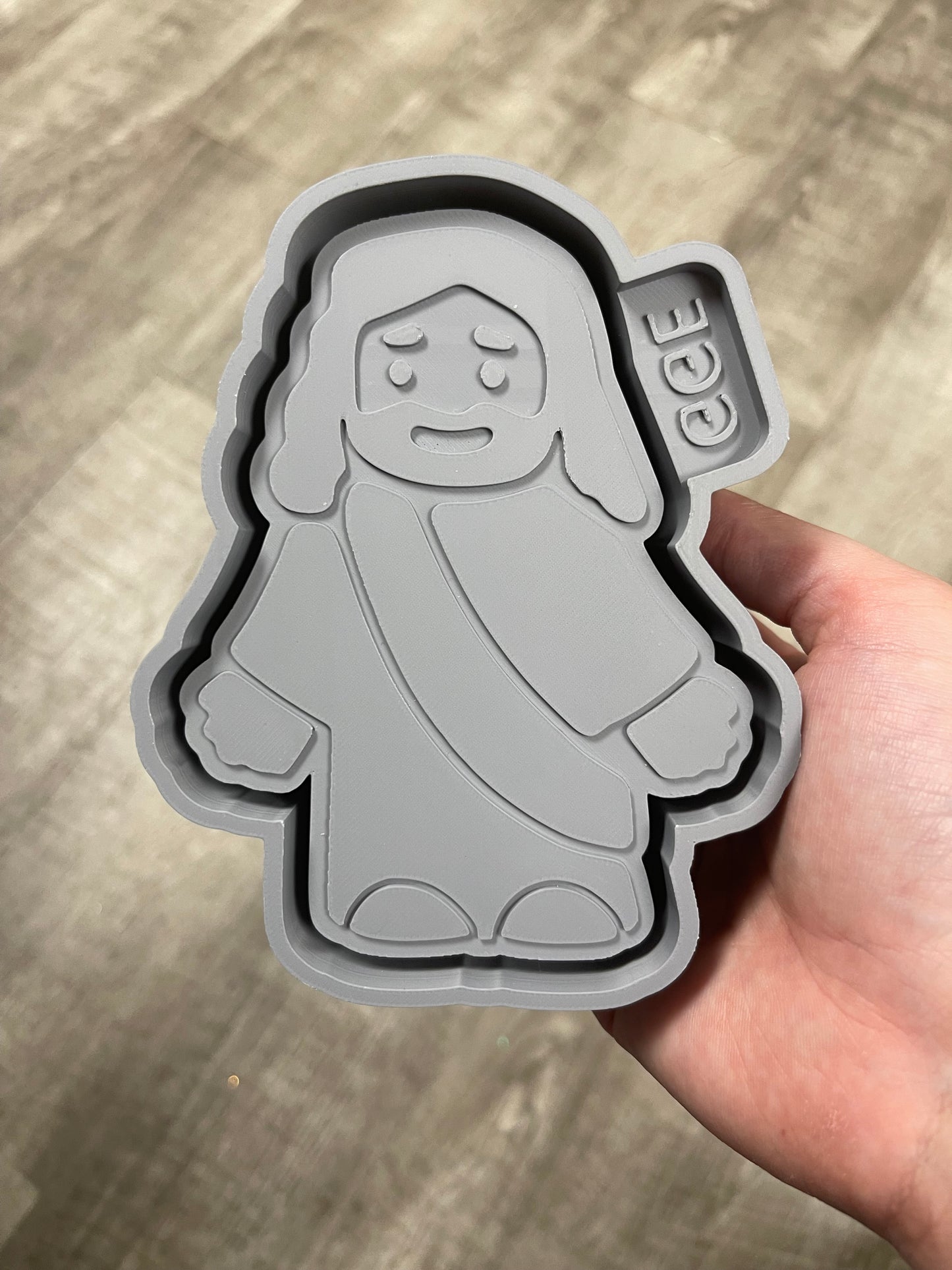 Jesus Mini Figure Blank - Silicone Mold