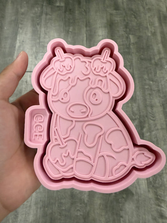 Caramel Apple Cow - Silicone Mold