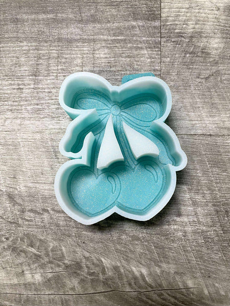 Silicone Mold: SMALLER Cherry Hearts (GGE EXCLUSIVE)