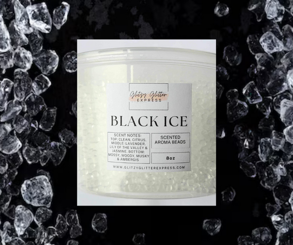 Pre Scented Beads: Black Ice
