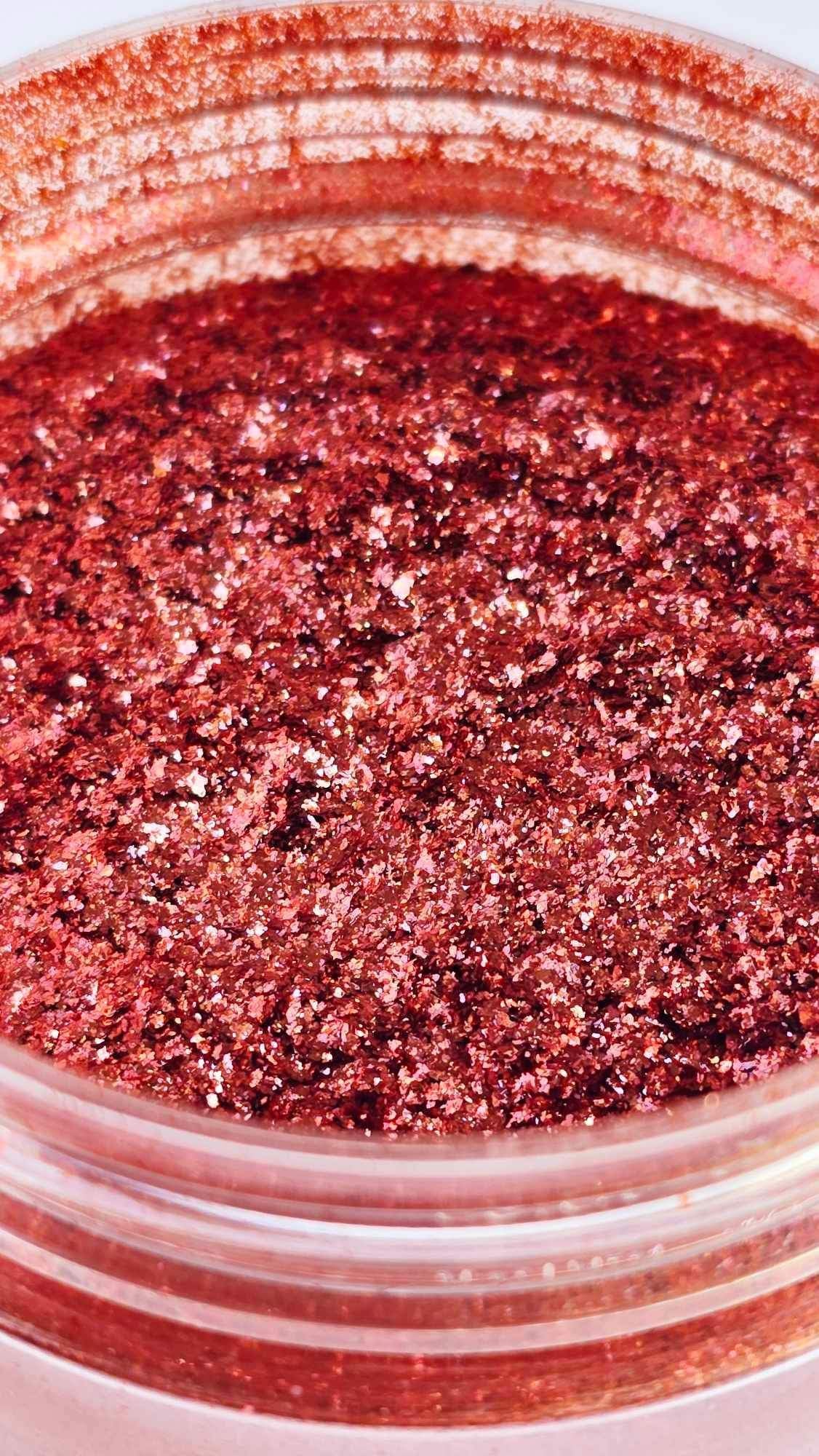 PEARL MICA FLAKE DUST 1OZ: Red Ragtop