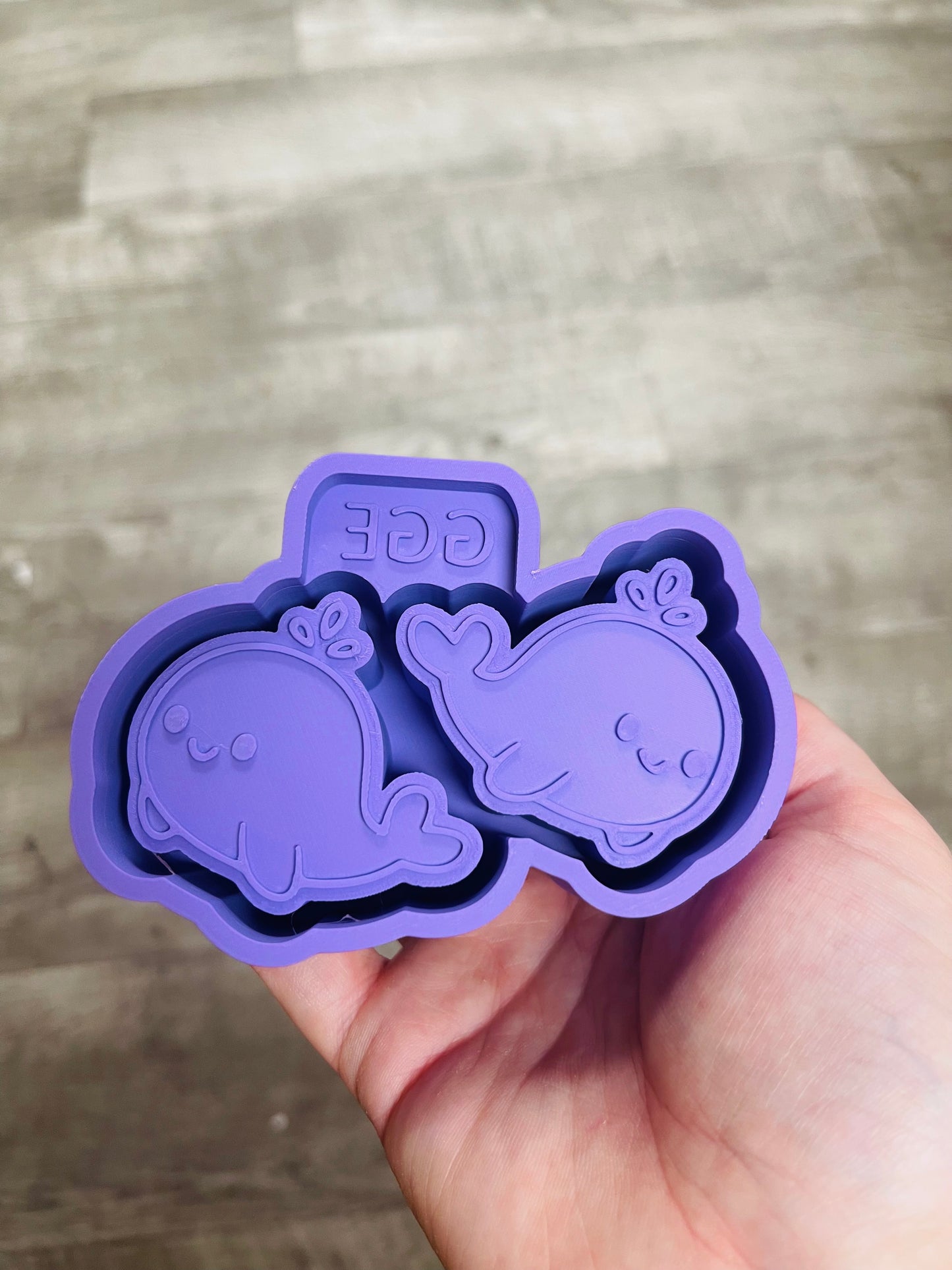 Whale Vent Clips - Silicone Mold