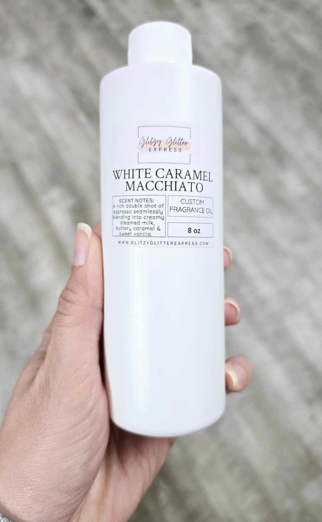 Custom Fragrance Oil - White Caramel Macchiato