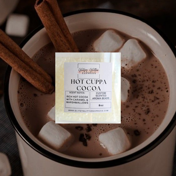 Custom Pre Scented Beads: Hot Cuppa Cocoa