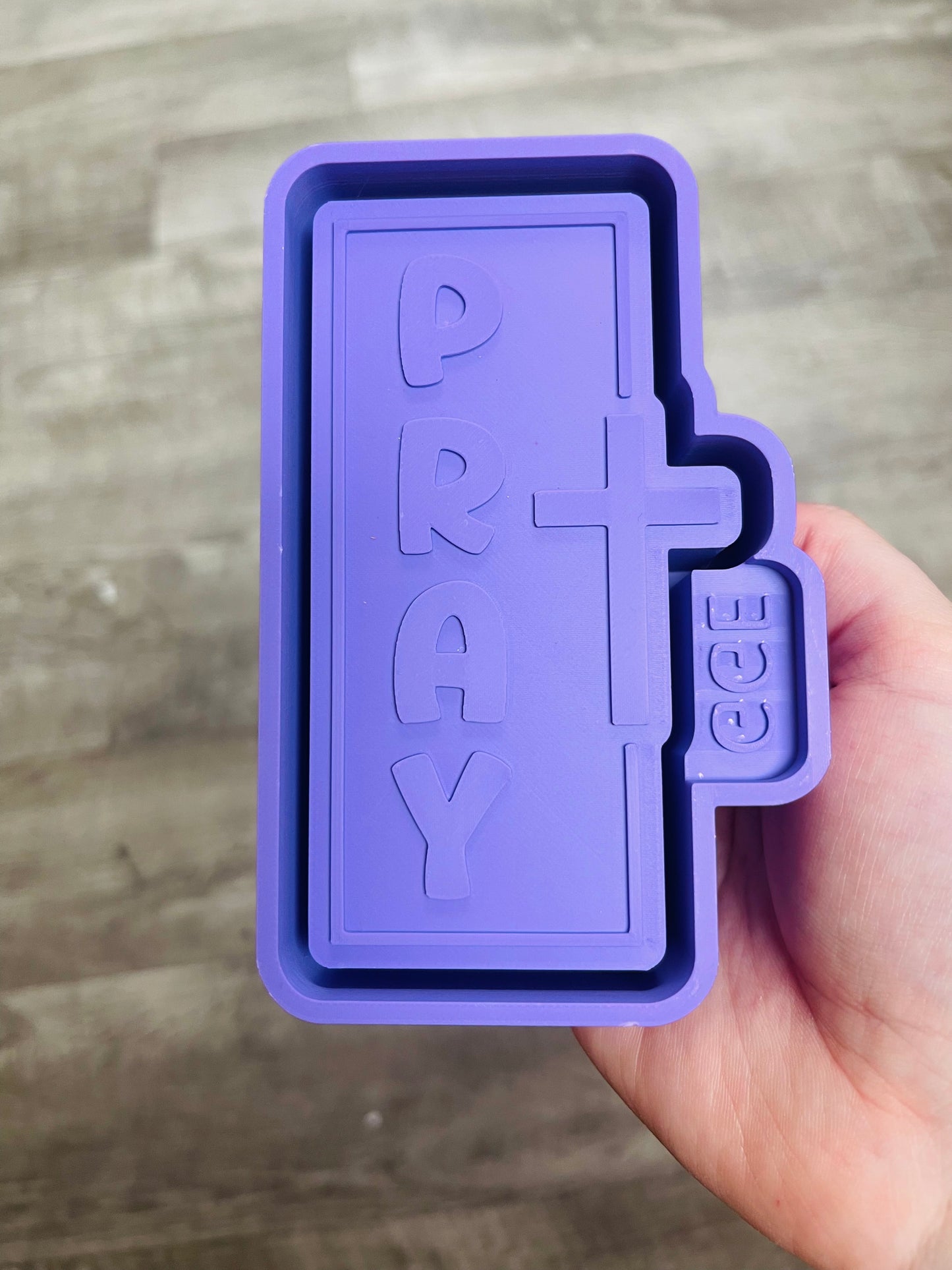 Pray Rectangle - Silicone Mold