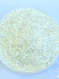 Holographic Mini Chunky Mix: White Sands