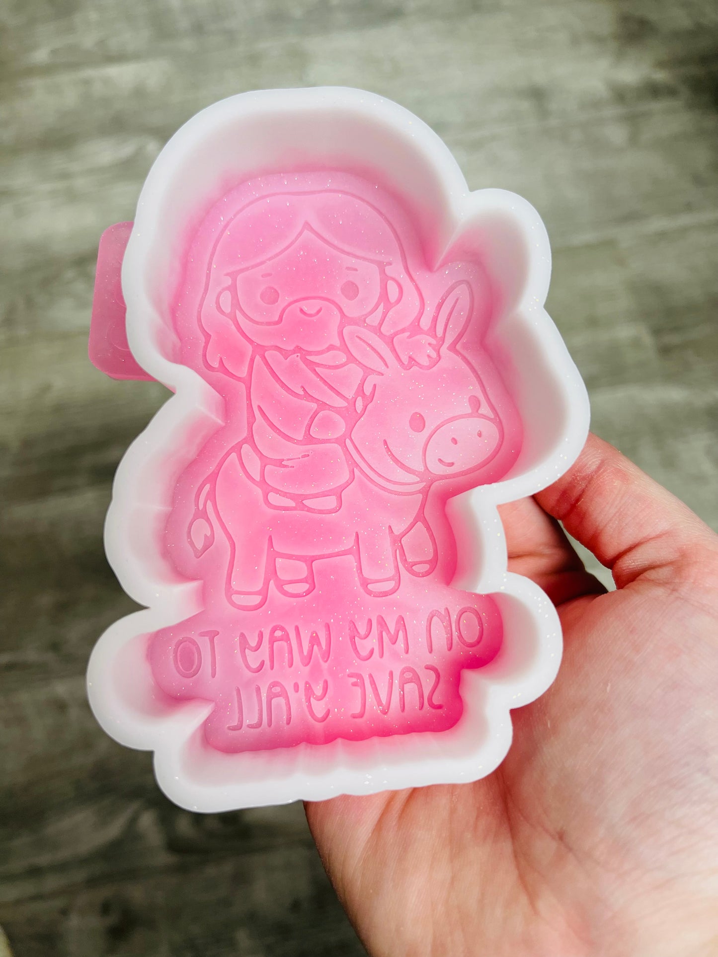 On My Way to Save Y’all Kawaii Jesus - Silicone Mold