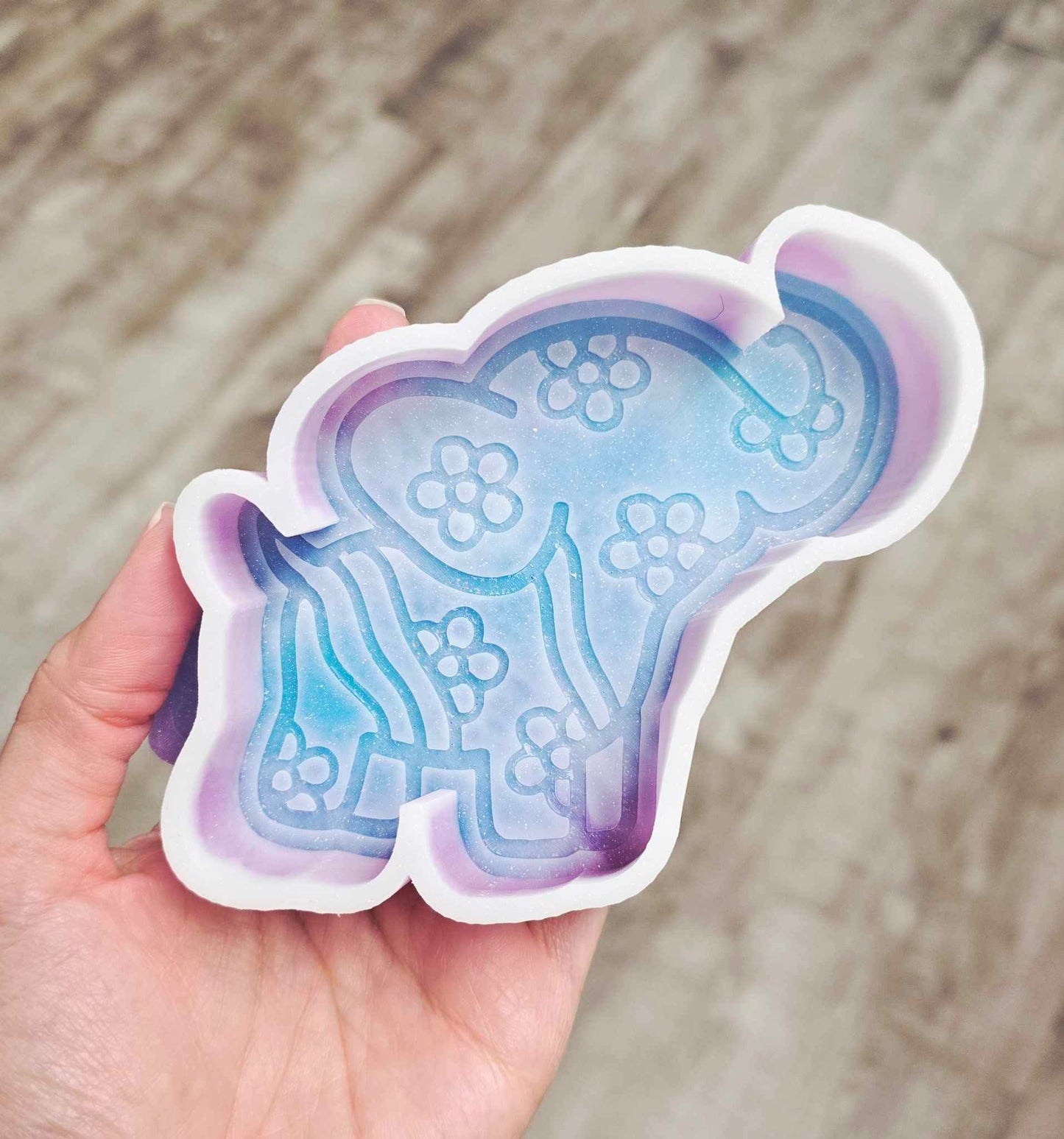 Elephant Groovy - Silicone Mold