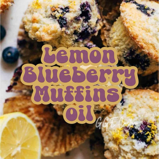 Custom Fragrance Oil - Lemon Blueberry Muffins