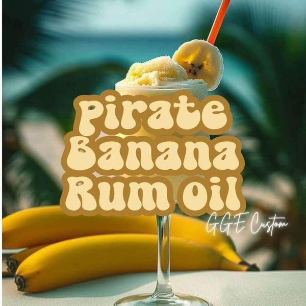 Custom Fragrance Oil - Pirate Banana Rum