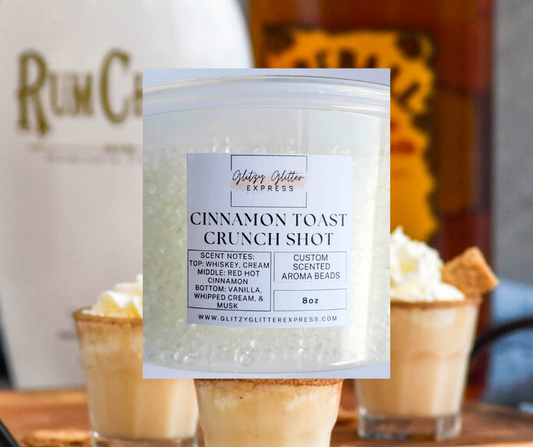 Custom Pre Scented Beads: Cinnamon Toast Crunch Shot