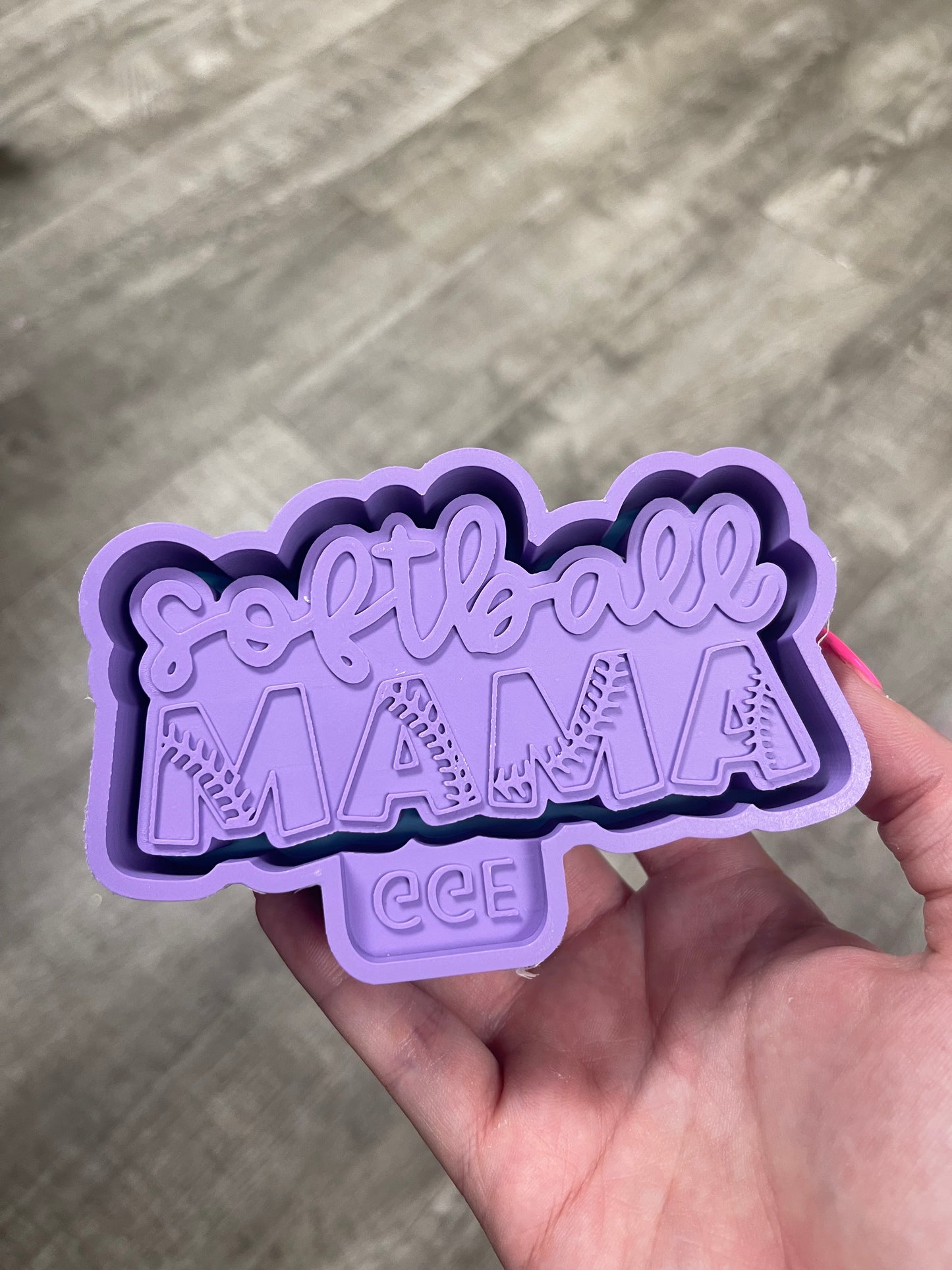 Softball Mama - Silicone Mold
