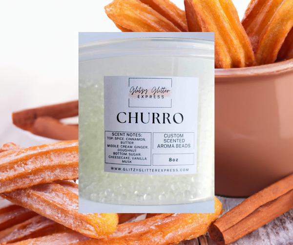 Custom Pre Scented Beads: Churro