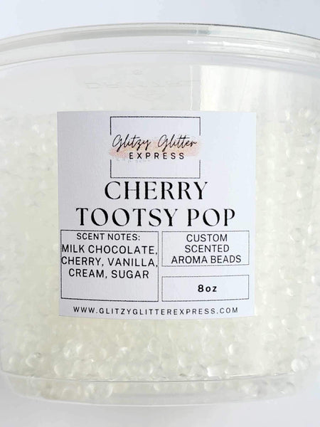 Custom Pre Scented Beads: Cherry Tootsy Pop