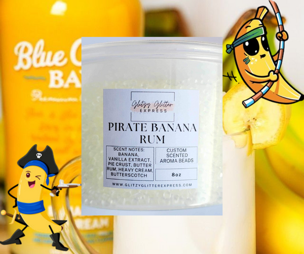 Custom Pre Scented Beads: Pirate Banana Rum