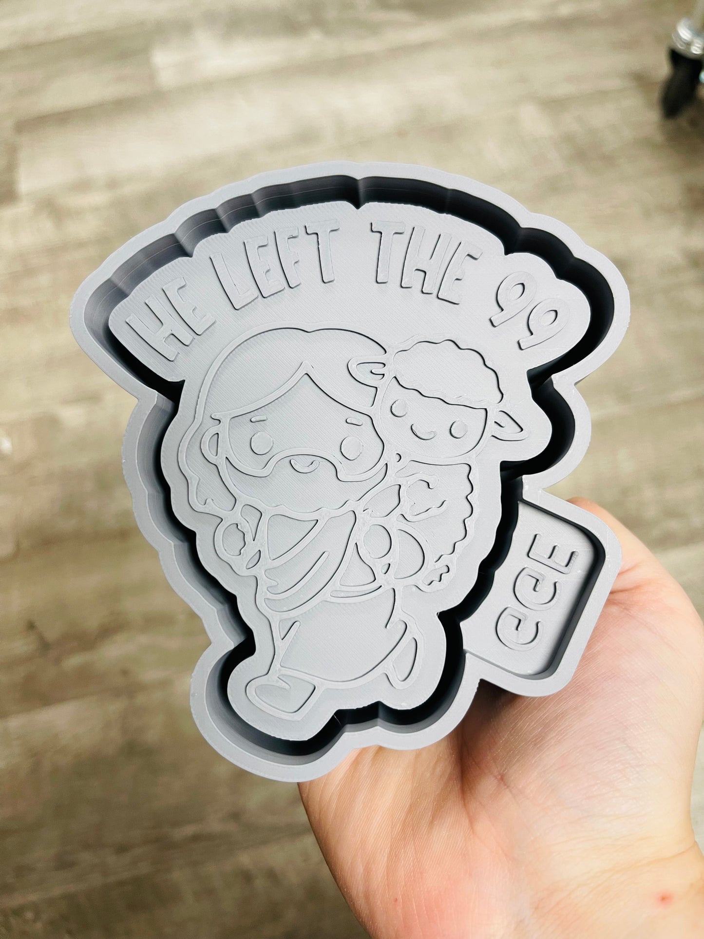He Left the 99 Kawaii Jesus - Silicone Mold