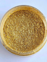 PEARL MICA FLAKE DUST 1OZ: Gold Dabloons