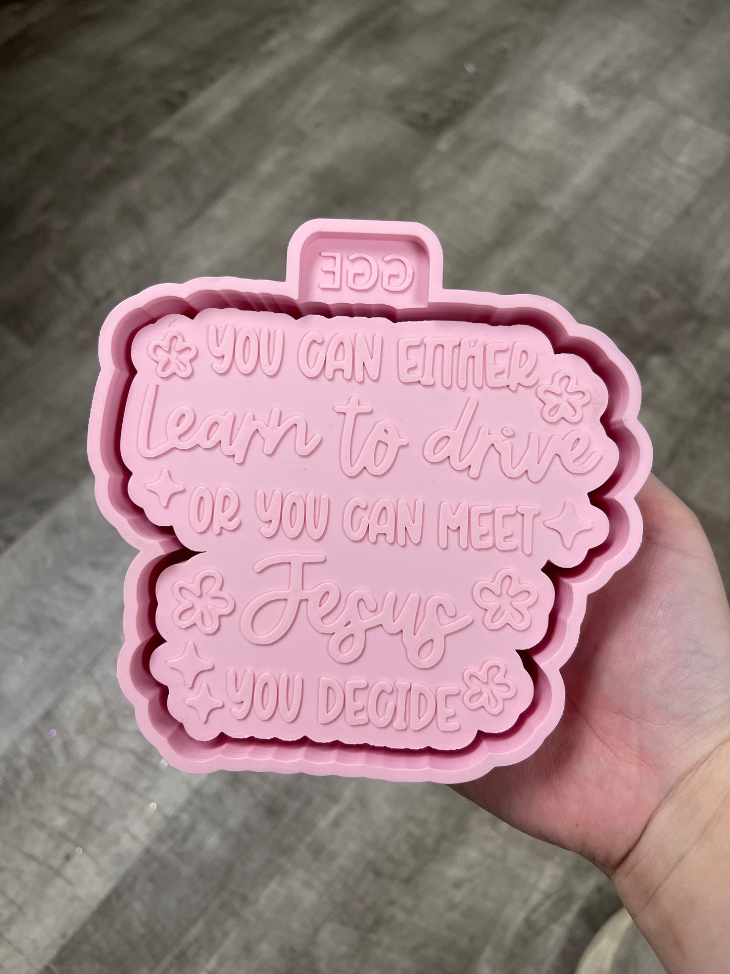 Learn to Drive / Meet Jesus - Silicone Mold