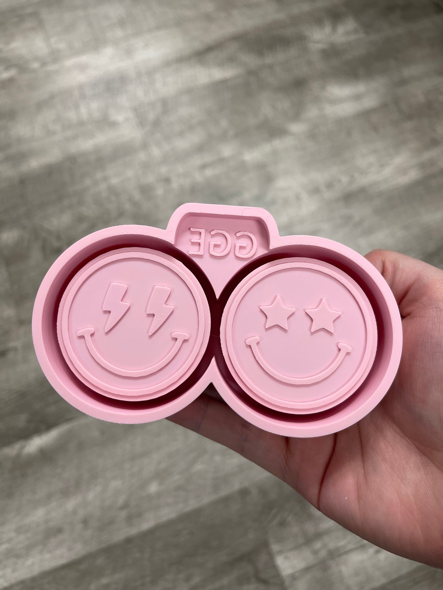 Smiley Lightning / Star Eyes - Vents - Silicone Mold