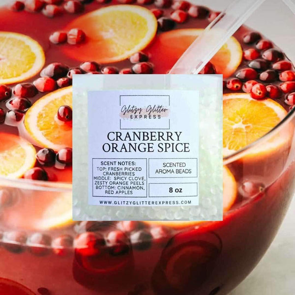 Pre Scented Beads: Cranberry Orange Spice