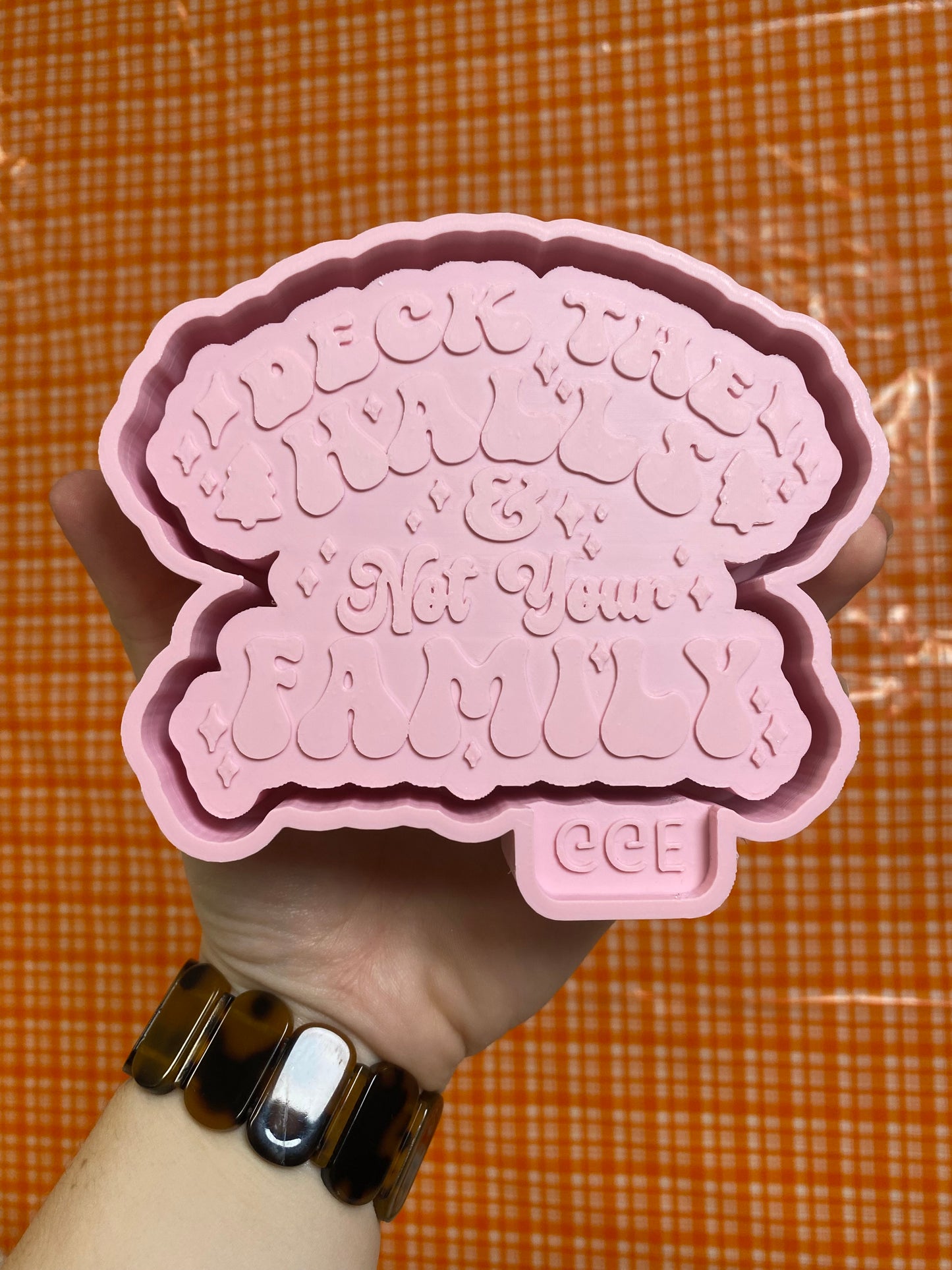 Deck the Halls (SMALLER) - Silicone Mold