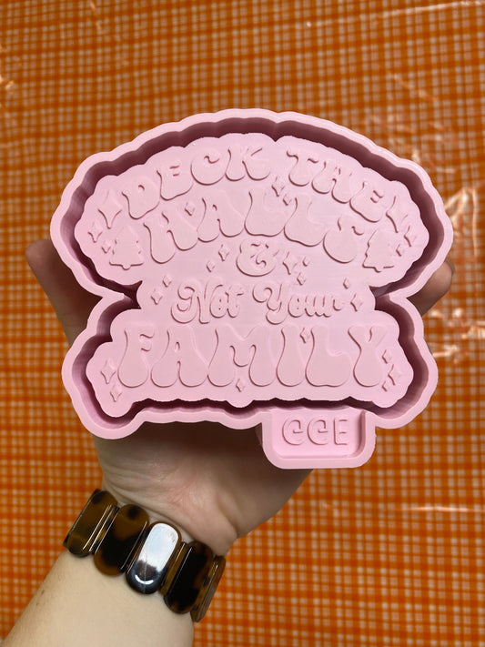 Deck the Halls (SMALLER) - Silicone Mold