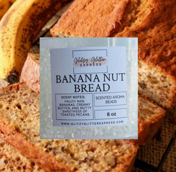 Pre Scented Beads: Banana Nut Bread