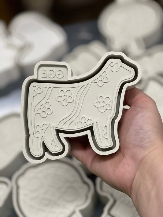 Show Cow - Groovy - Silicone Mold