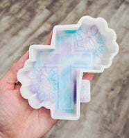 Silicone Mold: Cross Conchos