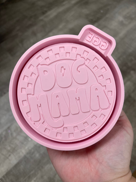 Checkered Dog Mama - Silicone Mold