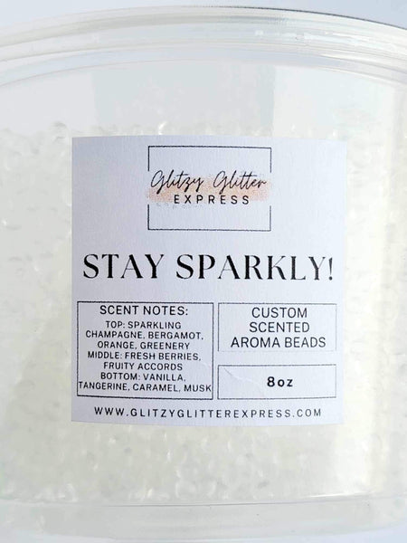 Custom Pre Scented Beads: Stay Sparkly!