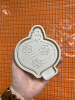 Groovy Ornament with Snowflakes Mold