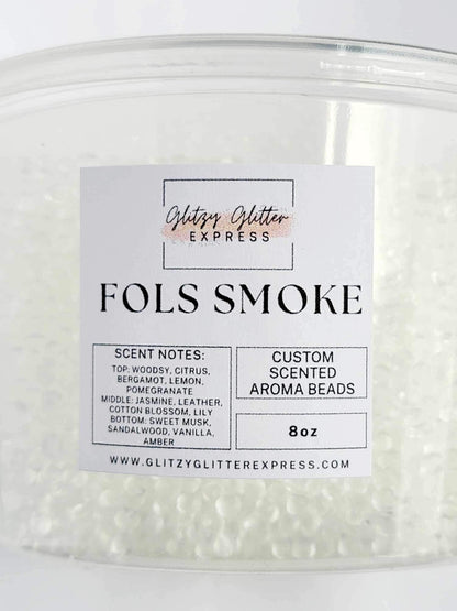 Custom Pre Scented Beads: Fols Smoke