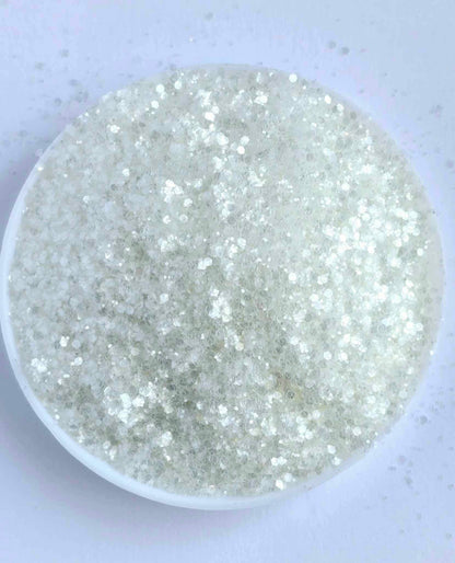 Holographic Mini Chunky Mix: Snowbank