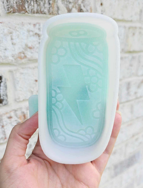Silicone Mold: Energy Drink Can - Groovy