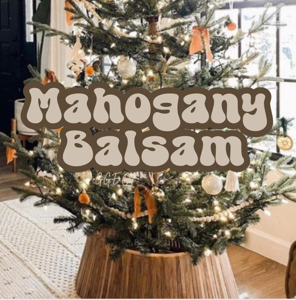 Fragrance Oil - Mahogany Balsam