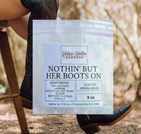 Custom Pre Scented Beads: Nothing But Her Boots On