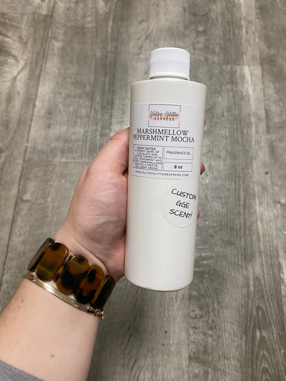 Custom Fragrance Oil - Marshmallow Peppermint Mocha