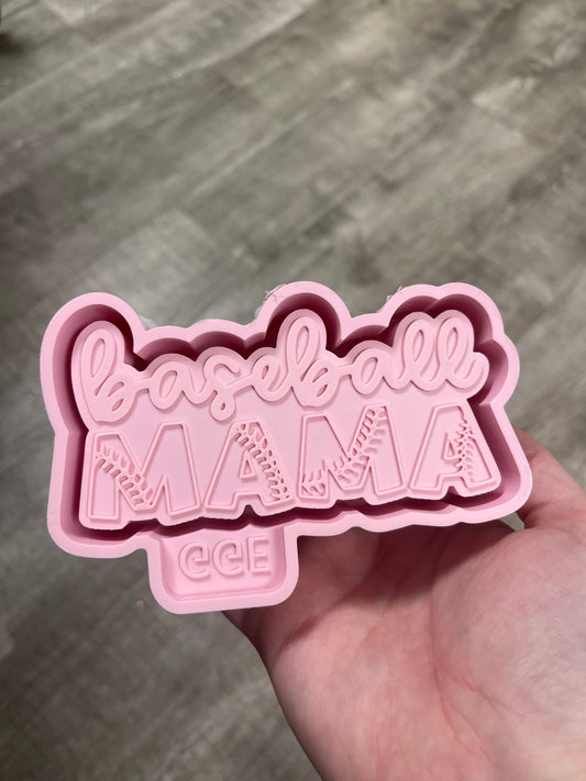 Baseball Mama - Silicone Mold