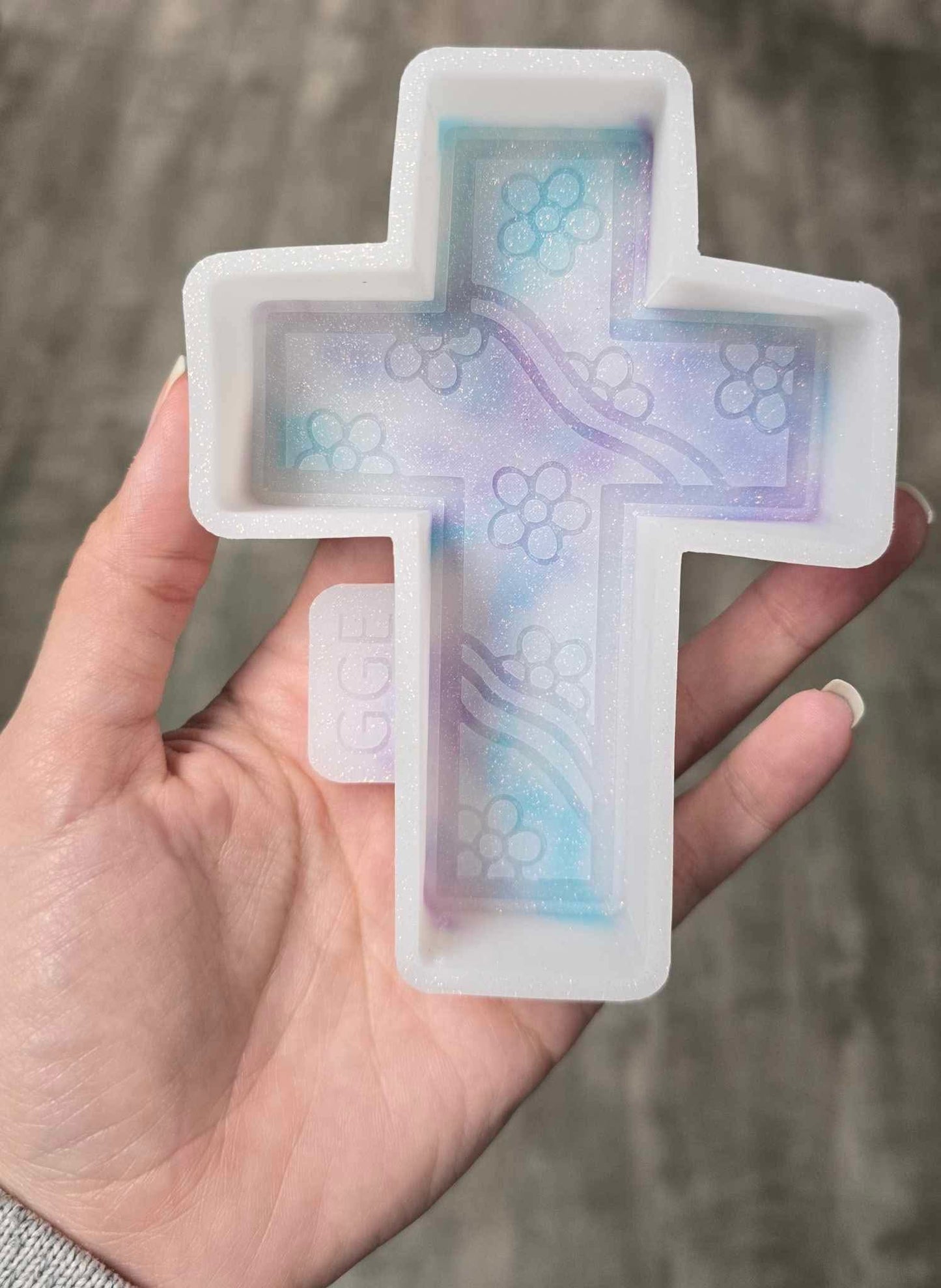 Cross- Groovy - Silicone Mold