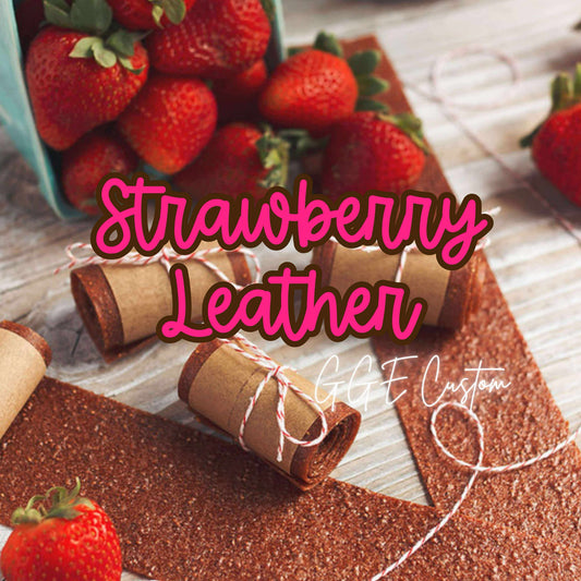 Custom Fragrance Oil -  Strawberry Leather