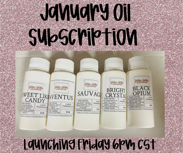 January Oil Subscription Box - CHOOSE YOUR SIZE
