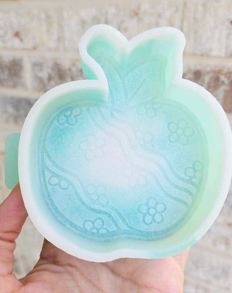 Silicone Mold: Groovy Apple