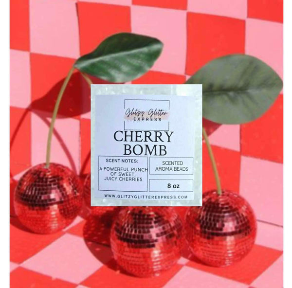 Pre Scented Beads: Cherry Bomb