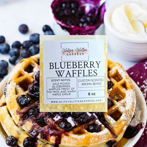 Pre Scented Beads: Blueberry Waffles