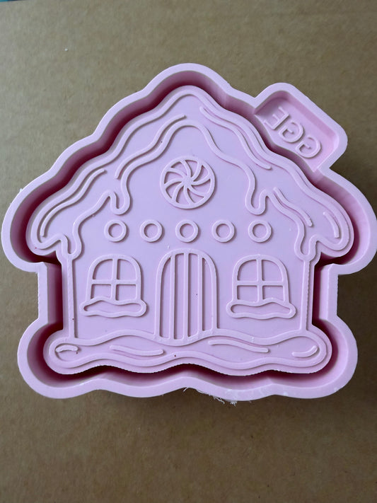 Gingerbread House- Silicone Mold