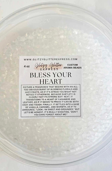 Custom Pre Scented Beads: Bless Your Heart