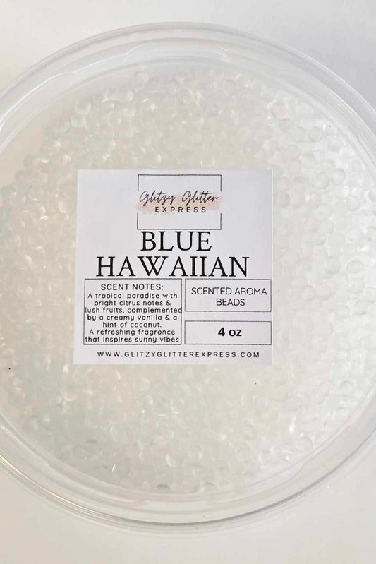 Pre Scented Beads: Blue Hawaiian