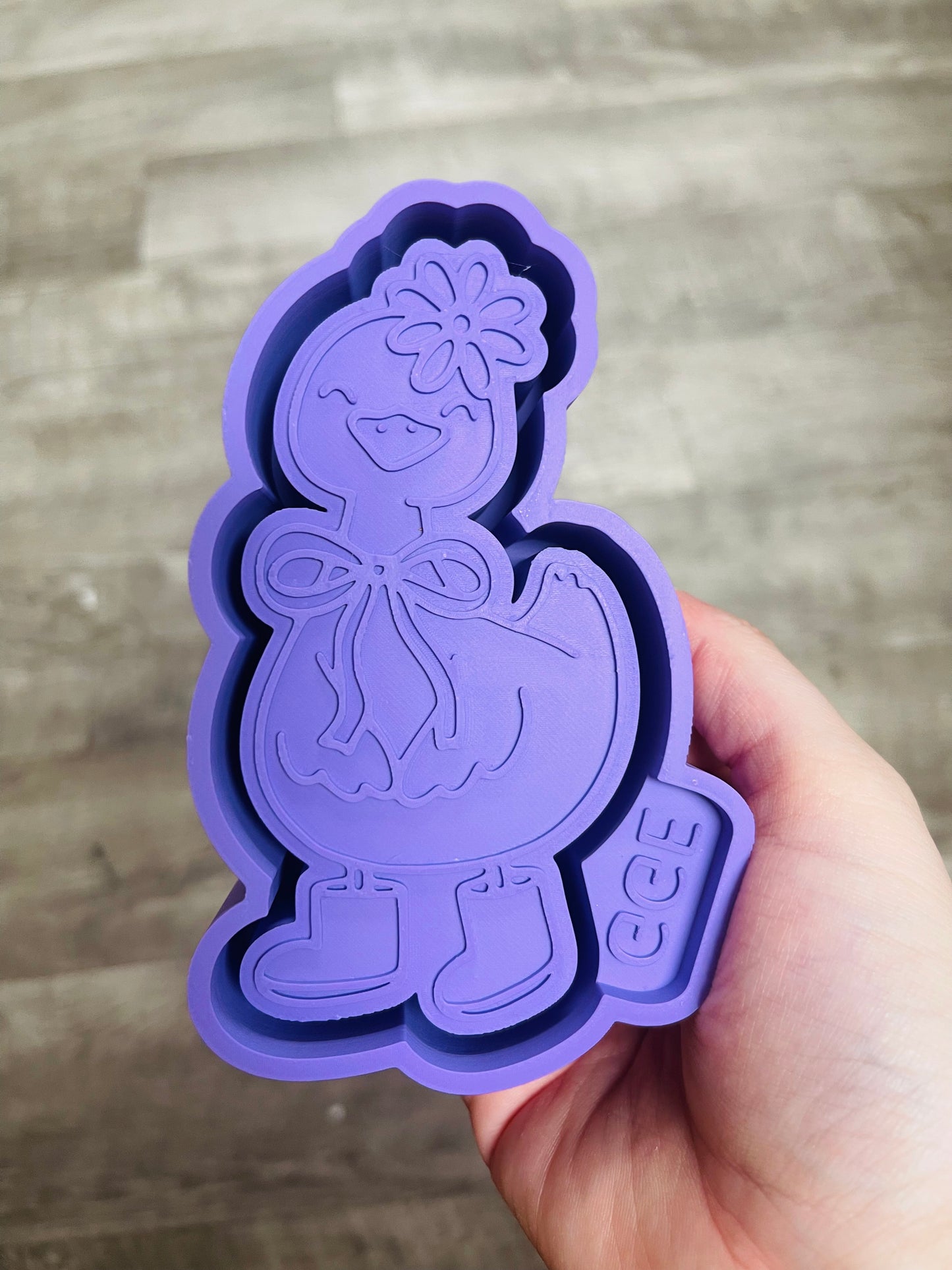 Goose with Boots - Silicone Mold