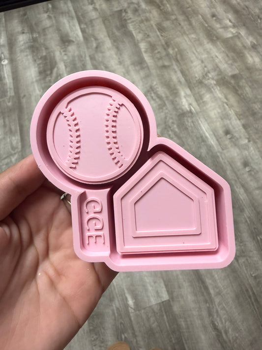 Vents Baseball & Diamond  - Silicone Vent Mold